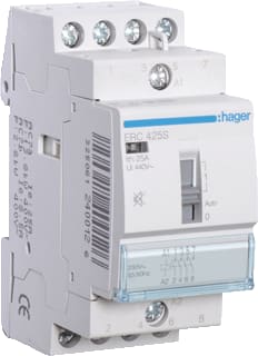 Hager - Installatiehulpschakelaar modulair Magnsch. 25A Hbd 4M.S.230V