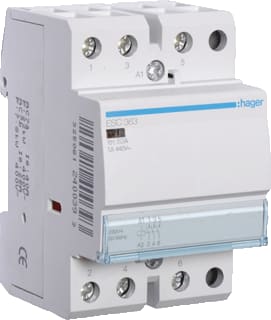 Hager - Installatiehulpschakelaar modulair Magnsch. 63A 3Maak 230V