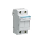 Hager - Houder voor cilindrische zekering Zekhoud. 2P 1000V Dc 10X38