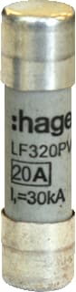 Hager - D-zekering Zek. Pv 10X38 1000V Dc 20A