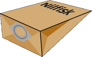 Nilfisk - Toebeh./onderdelen voor stofzuiger Stofzak Gm80 Ds5