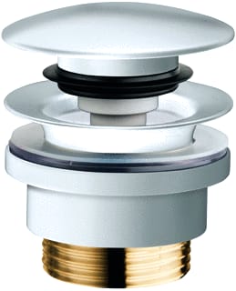 Raminex - Up&Down Afvoerplug afvoerplug wastf mat wit