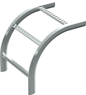 Wibe - 18 Bocht/hoekstuk kabelladder Stijgvervstk 400Mm