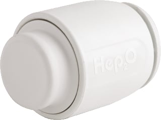 Wavin - Hep2O Fitting met 1 aansluiting Eindstop 15