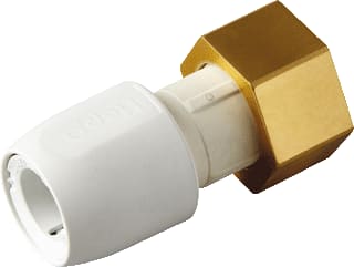 Wavin - Hep2O Fitting met 2 aansluitingen Koppeling 22X3/4Wrtl