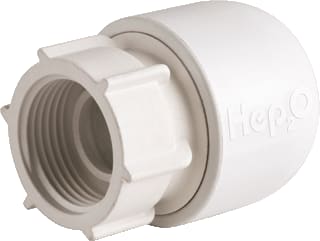 Wavin - Hep2O Fitting met 2 aansluitingen Schr.Bus Ht 22X3/4Bi