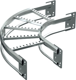 Wibe - 55 Bocht/hoekstuk kabelladder Bocht Khzv 600Mm