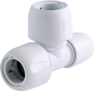 Wavin - Hep2O Fitting met 3 aansluitingen T-Stuk 22X22X15