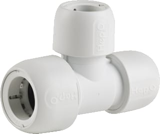Wavin - Hep2O Fitting met 3 aansluitingen T-Stuk 28X22X22