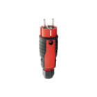 ABL - Ultra Pro Geaarde stekker contst ra 2k-techn rd/zw