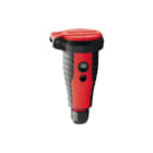 ABL - Ultra Pro Koppelcontactstop (geaard) koppkst ra 2k +contr rd/zw