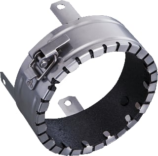 Geberit - PE RS90Plus Brandmanchet voor buis Brandmnch.Rs90+40-50-56