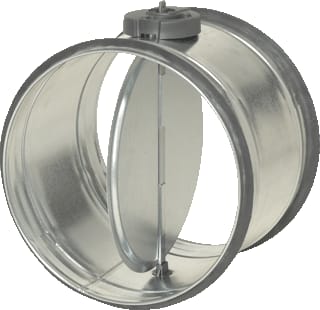 Inatherm - BDEP Regelklep rond luchtkanaal Inregelklep Bdep-1-160-1