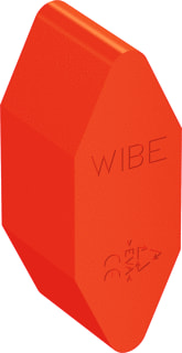 Wibe - Eindschot kabelladder Eindkap 28 Uitw Rood