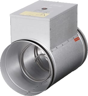 Inatherm - CV MQU Kanaalverwarmer elektrisch naverwarmer cv 10-04-1mqu