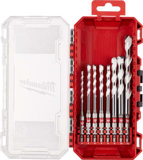 Milwaukee - Borenset Shockw.Mult Mat.Boren Set