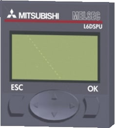 Mitsubishi - L-Series Tekstpaneel plc-l cpu display l6dspu