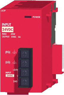 Mitsubishi - L-Series PLC voedingsmodule plc-l voed l63p 24dc5dc5a