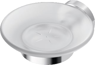 Ideal Standard - IOM Zeephouder Zeepschaal Chr/Mat Glas