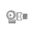 Heimeier - V-exact II Radiatorafsluiter Th.Afsl V-Exkt Dha-L G3/4