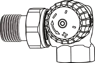 Heimeier - V-exact II Radiatorafsluiter Th.Afsl V-Exkt Dhar Dn15