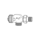 Heimeier - V-exact II Radiatorafsluiter Th.Afsl V-Exkt Dn15 G3/4"