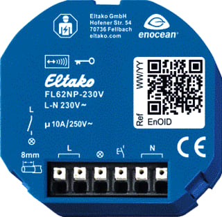 Eltako - 62-serie Radiofrequent ontvanger schakelmat. Radiofreq Fl62Np-230V