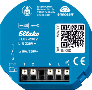 Eltako - 62-serie Radiofrequent ontvanger schakelmat. 30100532