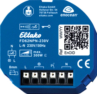 Eltako - 62-serie Radiofrequent ontvanger schakelmat. Radiofreq Fd62Npn-230V