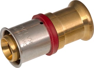 VSH - UltraPress K7227 Fitting met 2 aansluitingen Overg Ff 20X15