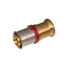 VSH - UltraPress K7227 Fitting met 2 aansluitingen Overg Ff 20X15