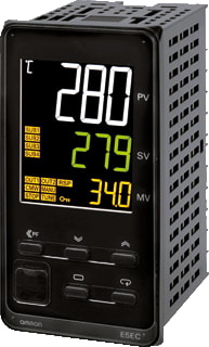 Omron - Temp & Process E5_C series Temperatuurmeetrelais Temp E5Ec-Rx4A5M000 230Ac