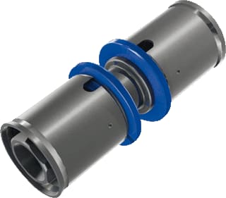 Wavin - Tigris M1 Fitting met 2 aansluitingen tigr m1 rechte kopp 32