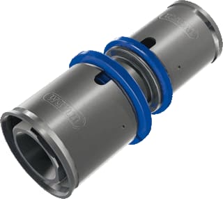 Wavin - Tigris M1 Fitting met 2 aansluitingen tigr m1 verl kopp 32x25