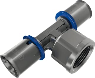 Wavin - Tigris M1 Fitting met 3 aansluitingen tigr m1 ovg t-st 63x2 bi