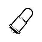 Orbitec - Midget lamp Indicatie- en signaleringslamp 28V40Ma T1 3/4 Mf Ds10