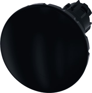 Siemens - Drukknop frontelement (paddestoel) Pad Pushbutton 60Mm Black