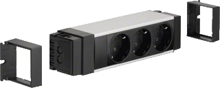 Hager - Tehalit 2 the Desk Contactdooscombinatie Teha Buromod.3Wcd