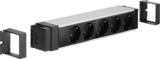 Hager - Tehalit 2 the Desk Contactdooscombinatie Teha Buromod.5Wcd