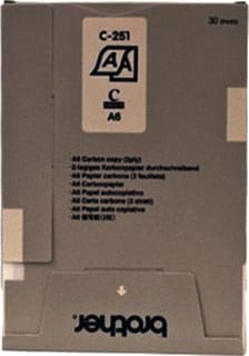 Brother - Verbr.mat. vr fax/printer/all-in-1 carbonpap c-251s