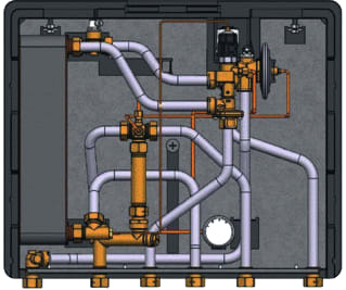 Danfoss - EvoFlat NL Afleverstation collectieve verwarm. Cw6