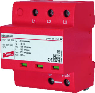 DEHN - DEHNshield Gecombineerde afleider energietech. Shield Tnc 255