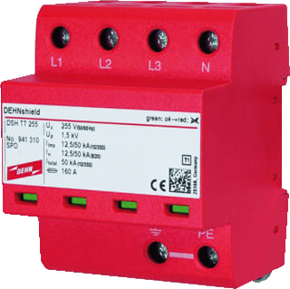 DEHN - DEHNshield Gecombineerde afleider energietech. Shield Tt 255