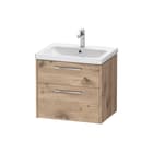 Duravit - D-Code Wastafelonderkast Wstonderb Hang Eik