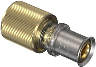 Wavin - Tigris M5 Fitting met 2 aansluitingen Tigr Wc Rsv Kopp 16X1/2