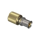 Wavin - Tigris M5 Fitting met 2 aansluitingen Tigr Wc Rsv Kopp 16X1/2