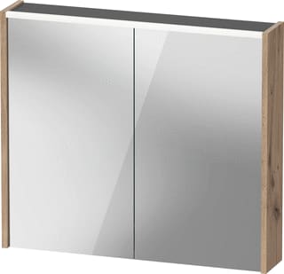 Duravit - D-Code Wastafel spiegelkast spglkst gesp eik