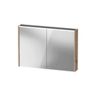 Duravit - D-Code Wastafel spiegelkast spglkst gesp eik