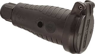 ABL - Ultra Pro Koppelcontactstop (geaard) koppkst ra 2k-techn  zw/zw
