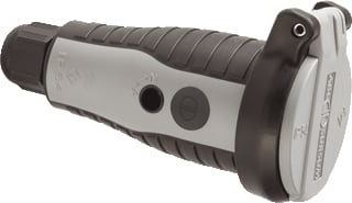 ABL - Ultra Pro Koppelcontactstop (geaard) koppkst ra 2k-techn grs/zw